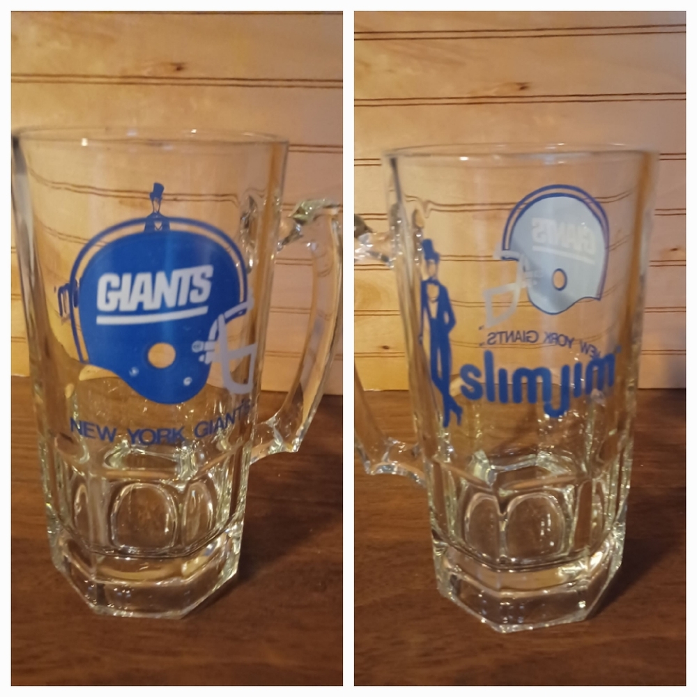 32 oz Vintage Giants Slim Jim Beer Mug